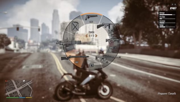 GTA 5 : jouer avec des armes oldschool, c'est possible