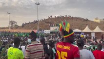Senegal'in Afrika Uluslar Kupası'nda finale kalması Dakar'da sevinçle karşılandı