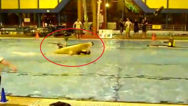 Ce match de kayak polo va virer au drame. Personne ne s'attendait à ça