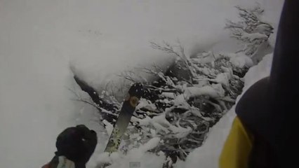 Ce skieur a eu la peur de sa vie. Les images sont saisissantes