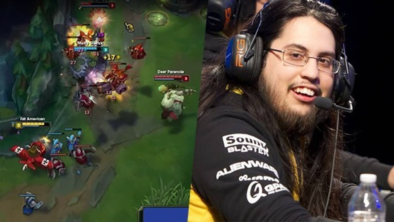 League of Legends : Imaqtpie débarque en soloQ européenne et se fait carry par un français