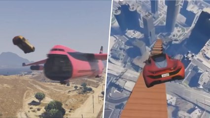 GTA 5 : ces joueurs réalisent une vidéo de leurs meilleurs moments et stunts