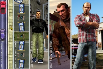 L'incroyable évolution de la série GTA au fil des épisodes