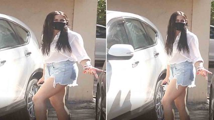 Sara Ali Khan ने cameraman के इस सवाल के बाद कर दी ऐसी हरकत, आप भी होंगे हैरान; Video | FilmiBeat