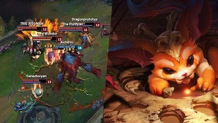 League of Legends : voici un joueur qui a totalement compris comment fonctionnait Gnar