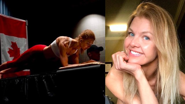 Unglaublich: So bricht diese Frau den Planking-Weltrekord