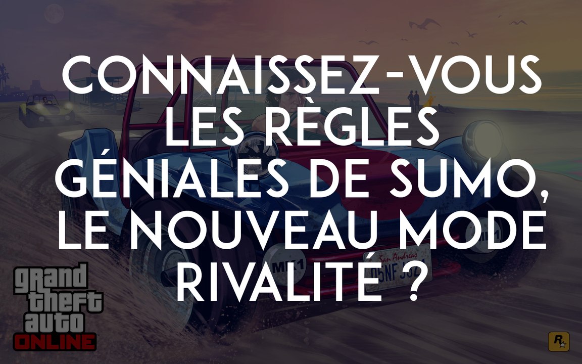 GTA 5 : connaissez-vous les règles géniales de Sumo, le nouveau mode Rivalité ?