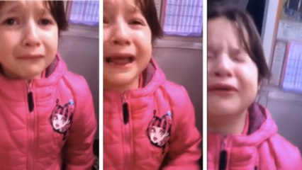 Cette petite fille a fait une énorme boulette. Elle ne va pas s'en sortir comme prévu