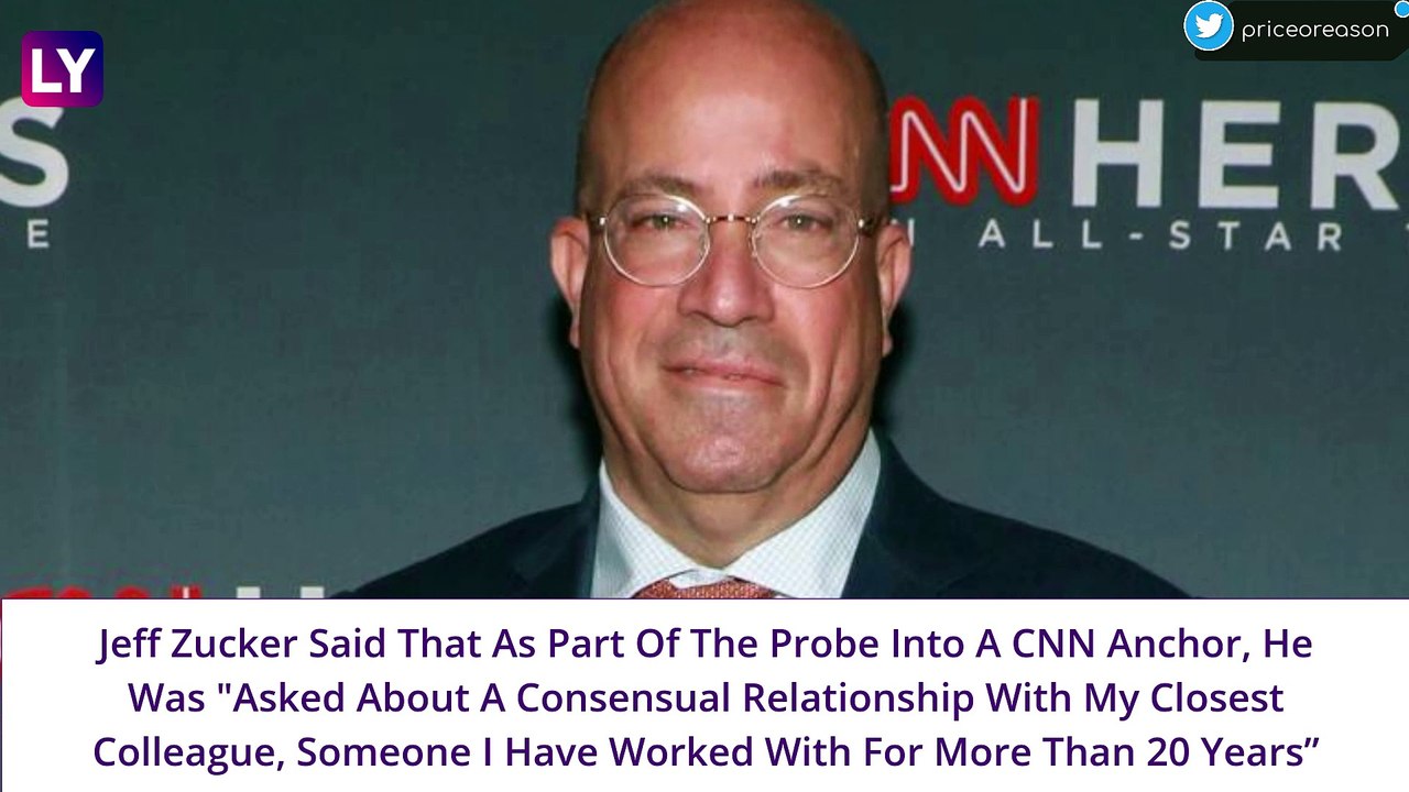 CNN's President Jeff Zucker Resigns Abruptly After Affair With Colleague Becomes News