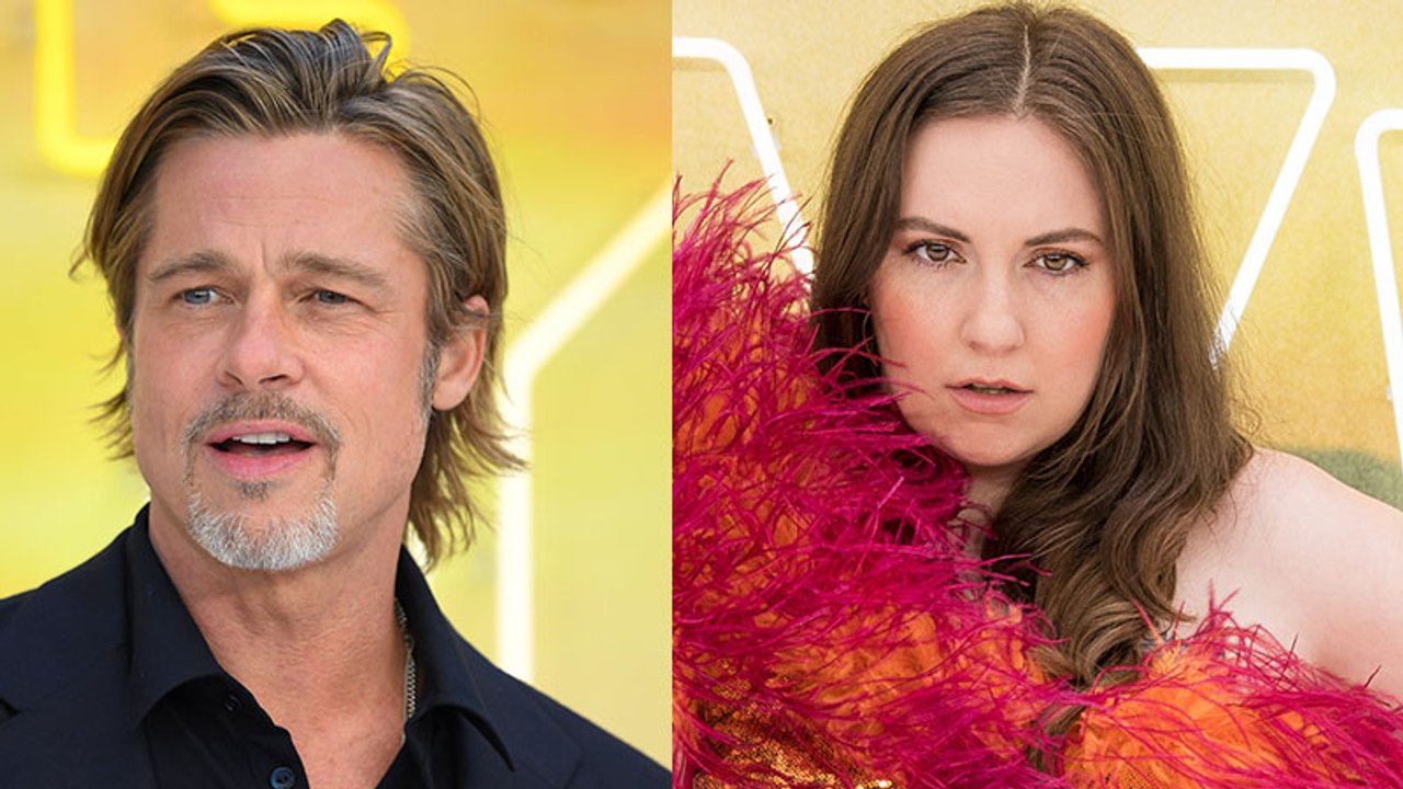 Lena Dunham macht sich an Brad Pitt ran: Doch mit einer 'unangebrachten' Geste schockiert sie das Internet