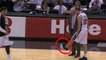 Ce basketteur a eu un problème lors d'un match. Il ne s'attendait pas à ça