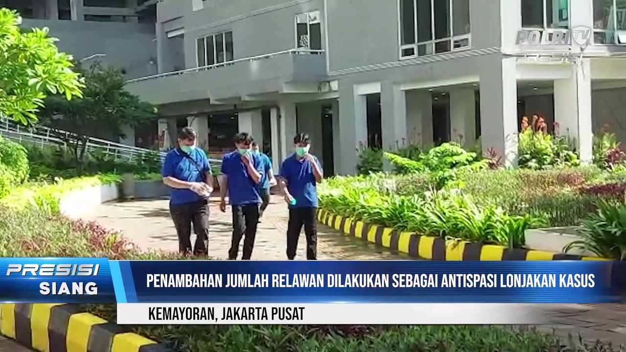 Peningkatan Pasien di RSDC Wisma Atlet Kemayoran