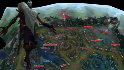 League of Legends : il est possible de faire rebondir le A de Jhin si haut qu'il sort de la map