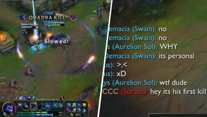 League of Legends : le seul kill qu'il prend dans la partie est pour voler un penta