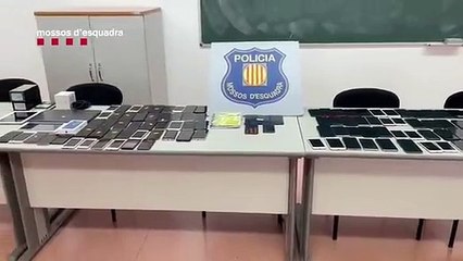 Desmantelan un punto de venta de objetos robados en Barcelona