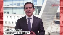 Carlos Torres, presidente de BBVA, valora los resultados anuales de la entidad
