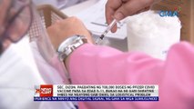 Sec. Dizon: Pagdating ng 780,000 doses ng Pfizer covid vaccine para sa edad 5-11, bukas na ng gabi darating imbes na ngayong gabi dahil sa logistical problem | 24 Oras News Alert