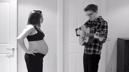 Cet artiste a célébré la naissance de son enfant d'une manière très touchante. Vous allez être ému