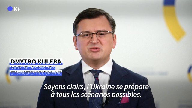 L'Ukraine se prépare à tous les scénarios possibles dit son ministre des Affaires étrangères
