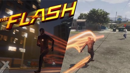 GTA 5 : il est possible de jouer Flash, l'homme le plus rapide du monde