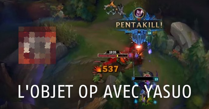 League of Legends : cet objet va permettre à Yasuo de récupérer un pentakill en 2v5