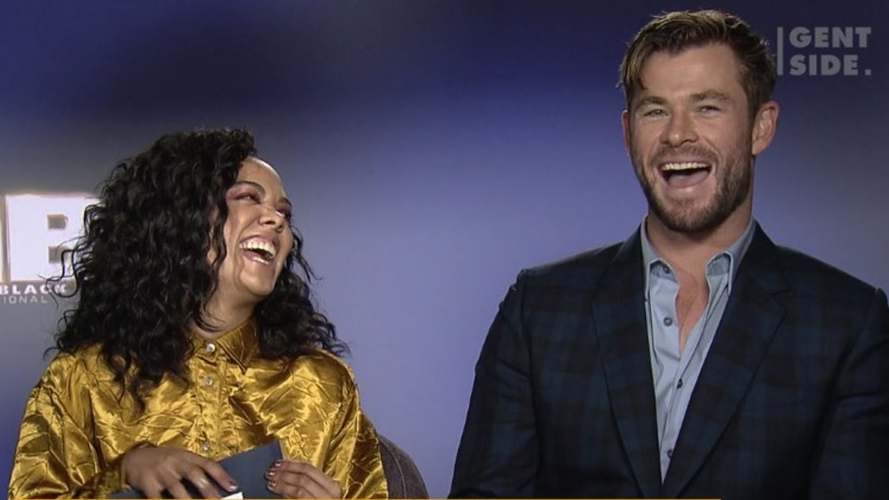 Chris Hemsworth und Tessa Thompson im Gentside-Interview (Video)