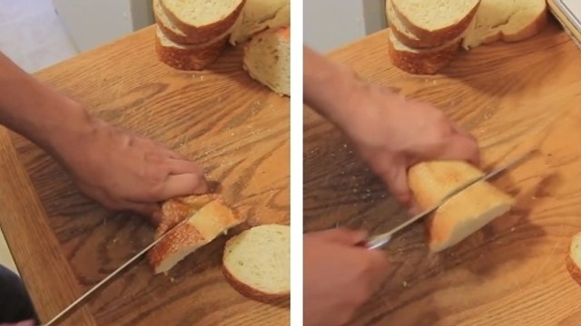 Cette technique est fabuleuse. Vos tranches de pain seront magnifiques à tous les coups