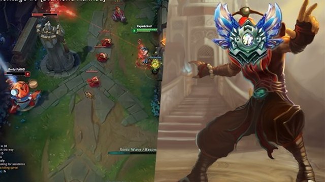 League of Legends : ce qu'un main Lee Sin est capable de faire en Diamant