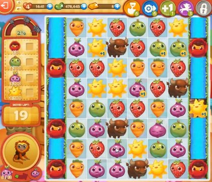 Farm Heroes Saga niveau 852 : solution et astuces pour passer le niveau