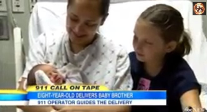 Cette fillette de 8 ans a fait preuve d'un courage exceptionnel. Elle a fait accoucher sa mère