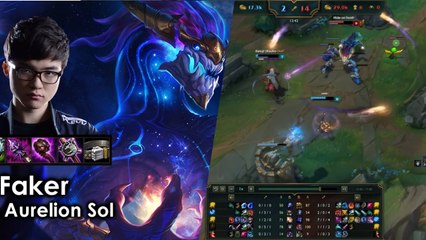 League of Legends : Faker nous montre comment jouer Aurelion Sol
