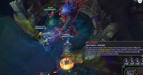 League of Legends : quand 5 joueurs de Malzahar affrontent le Baron Nashor