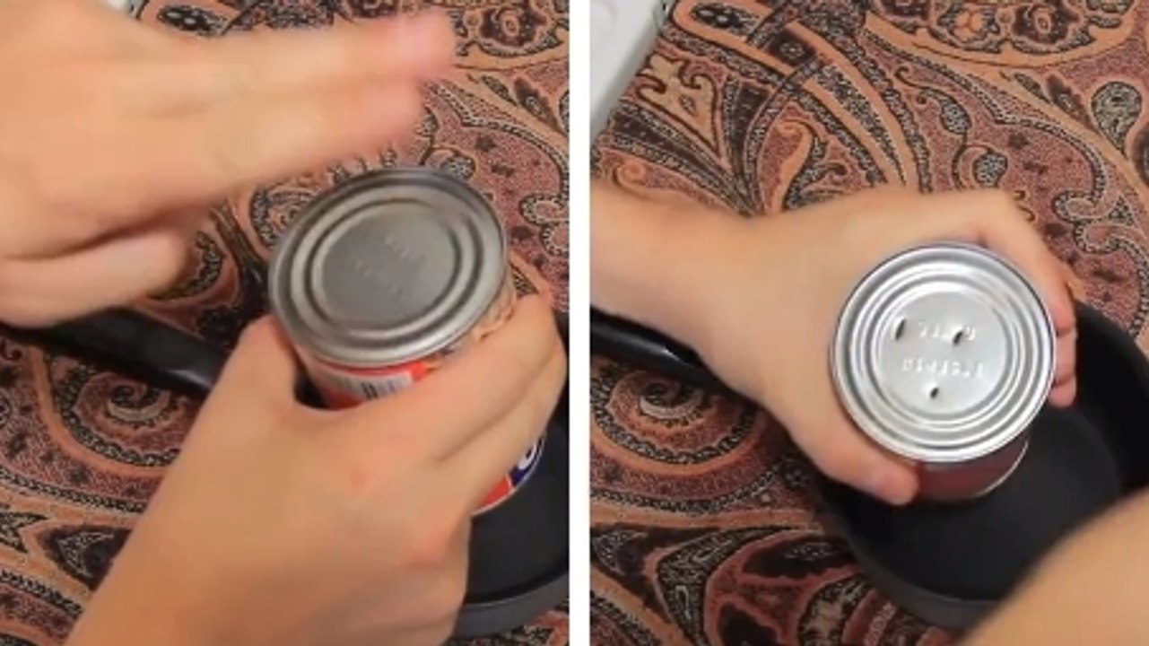 Videz vos boites de conserve en quelques secondes grâce à cette astuce. Elle va vous simplifier la vie