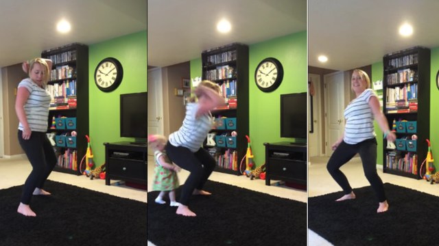 Ce bébé dansait avec sa maman. Mais rien ne s'est déroulé comme prévu