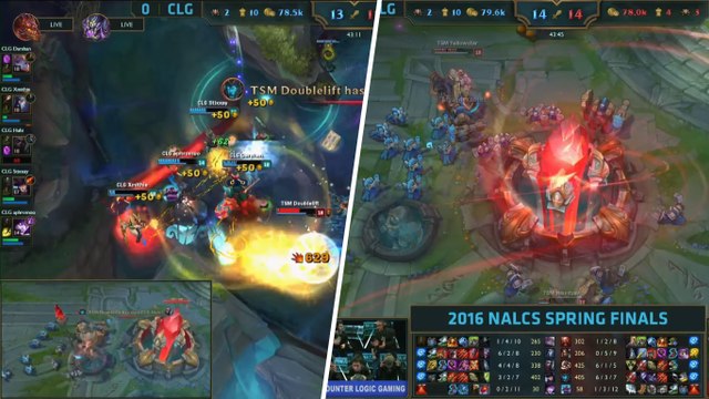 League of Legends : les TSM et CLG ont vécu une fin de partie unique en finale