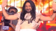 Touche pas  mon poste: cyril hanouna se dguise en conchita wurst, gagnante de l eurovision