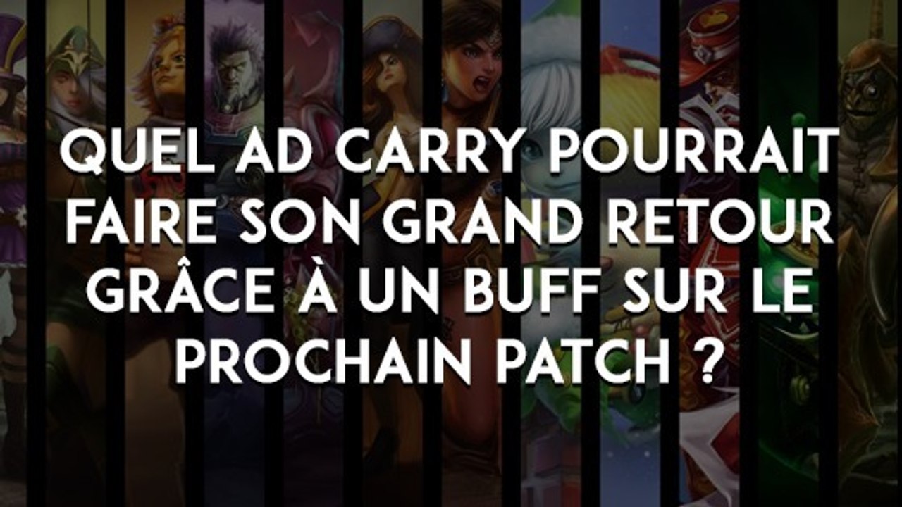 League of Legends : quel AD Carry pourrait faire son grand retour grâce à un buff sur le prochain patch ?