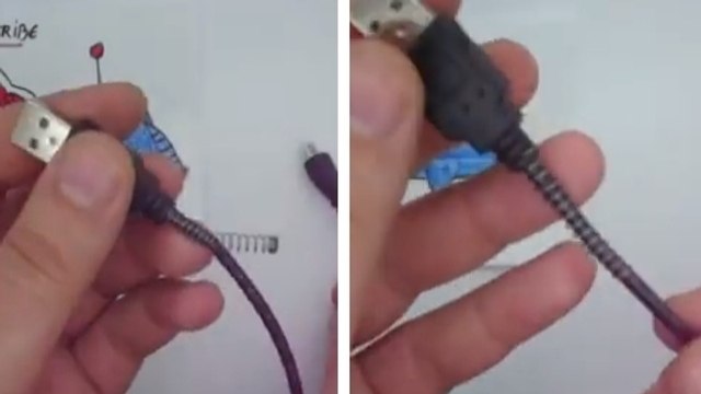 Vos câbles ont tendance à s'abimer ? Grâce à cette astuce, vous n'aurez plus jamais ce problème