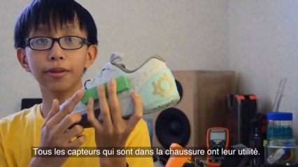 Cet ado de 15 ans a inventé une chaussure intelligente. Une invention hallucinante !