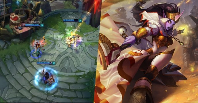 League of Legends : comment rendre un allié invincible dans la fontaine adverse en URF ?