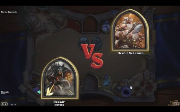 Hearthstone : battre Chef Scarvash héroïque dans la Ligue des Explorateurs - deck et solution vidéo