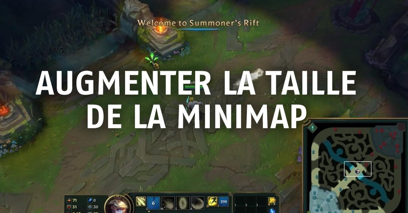 League of Legends découvrez comment augmenter la taille de votre minimap Vidéo Dailymotion