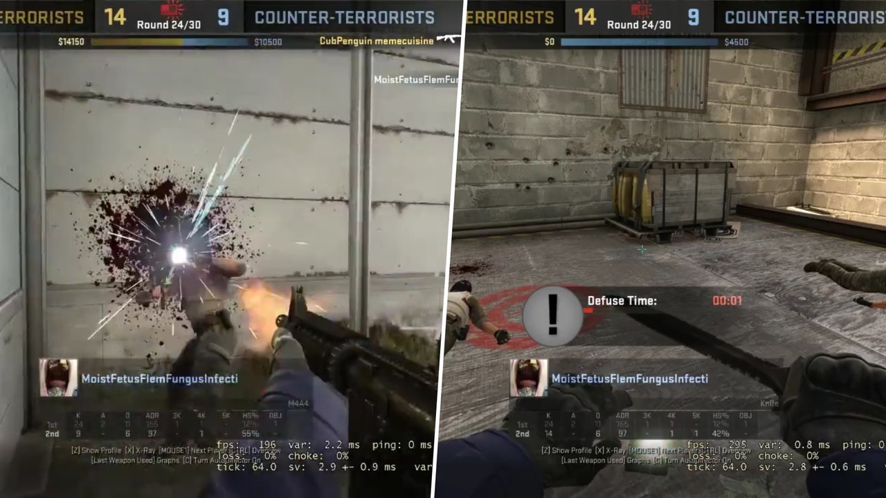 CS GO : son équipe se fait décimer, il finit la partie en 1v5 sans problème