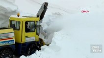 Muş'ta kar kalınlığı 7 metre