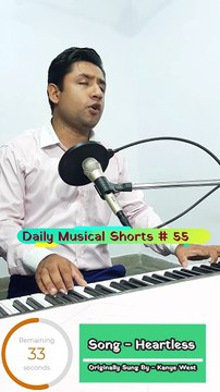 Heartless (Cover) | (Daily Musical Shorts #55) | Acorn Wolve | #Shorts