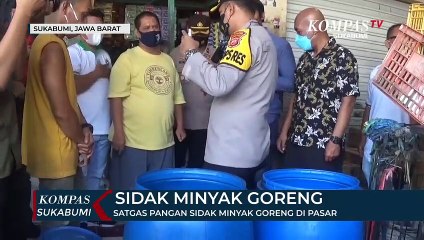 Satgas Pangan Sidak Minyak Goreng