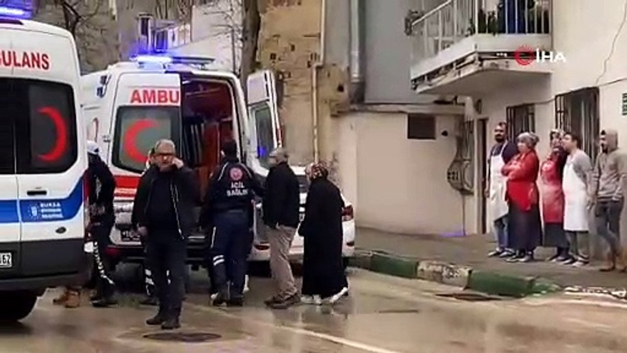 Bursa’da sağanak yağış kaza getirdi