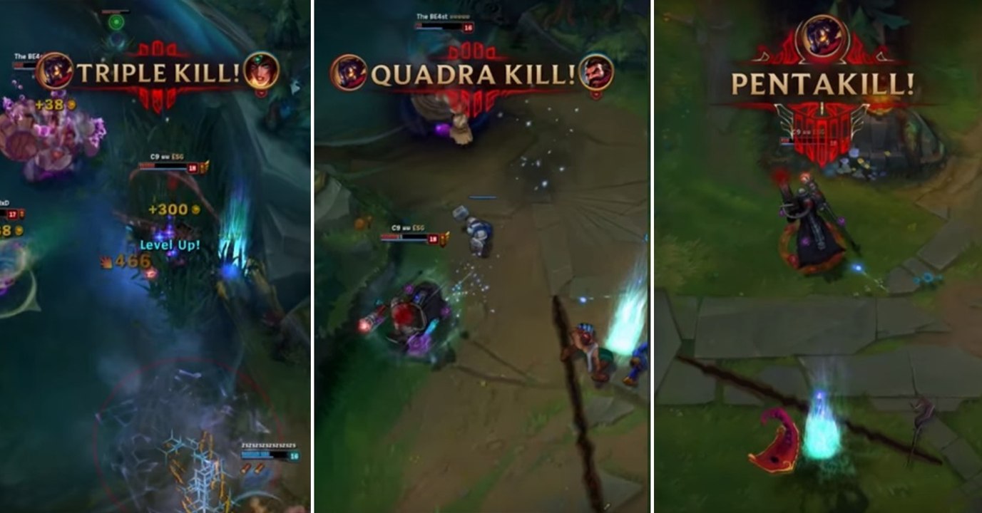 League of Legends : un joueur professionnel américain prend un pentakill sur le ladder coréen