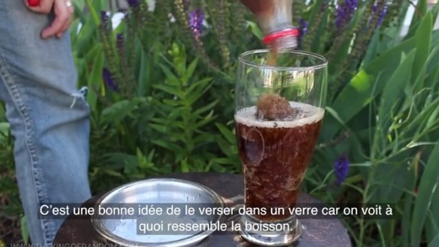 Découvrez comment transformer une bouteille de soda en glace. Une astuce qui va vous enchanter