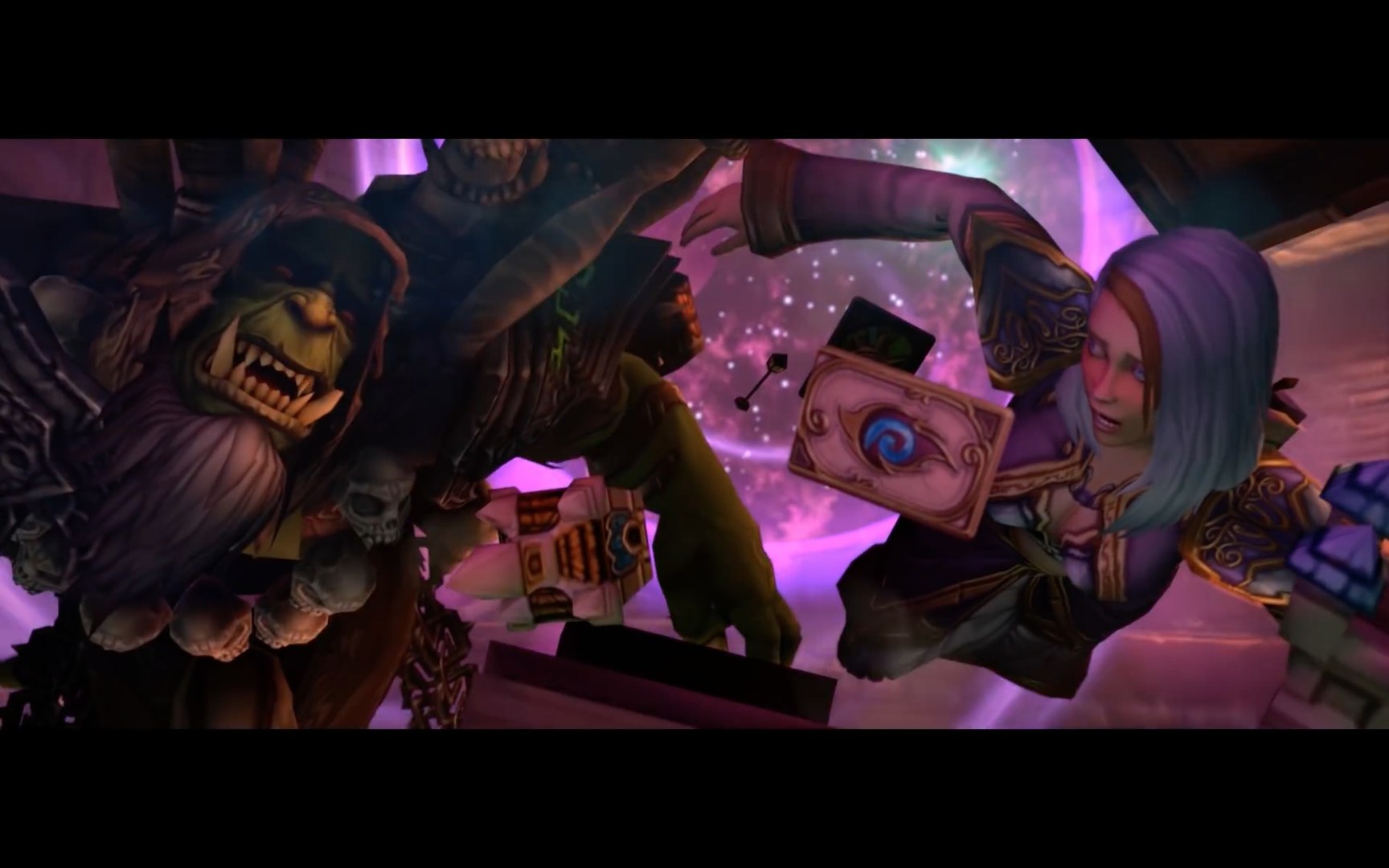 ⁣Hearthstone : Quand Gul'dan et Jaina jouent à Hearthstone à la taverne !
